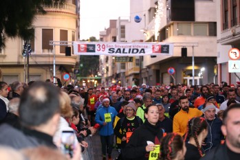 Salida de la última San Silvestre Eldense celebrada en 2019.