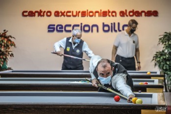  Albert Tornero en una de sus partidas jugadas en el Nacional de Elda | J. C.