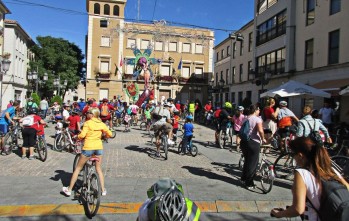 La marcha en bici de la Semana de la Movilidad reunió a más de 150 personas