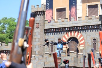 El Embajador Cristiano, Alberto Rodríguez, ha conquistado el Castillo de Embajadas con sus tropas. 