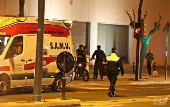 Los heridos fueron trasladados al hospital General de Elda | Jesús Cruces.