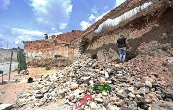 Los escombros todavía no ha sido retirados | Jesús Cruces.