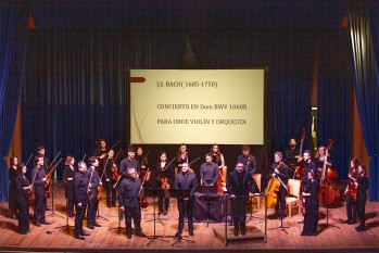 La Orquesta Sinfónica Teatro Castelar actuó en el ADOC | Ismael Cruces. 
