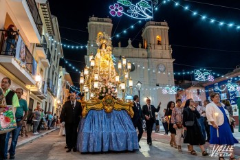 La Virgen del Remedio ha procesionado en su día grande | Nando Verdú. 