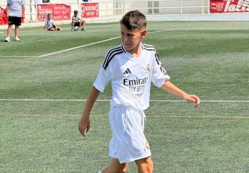 El eldense es jugador del Real Madrid desde el 1 de julio | Imagen cedida. 