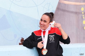 Nadia Vizcaíno ha conseguido numerosas medallas a nivel nacional máster | Marta Maestre.
