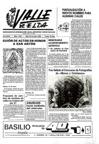 Número 1.654 - 20 de enero de 1989