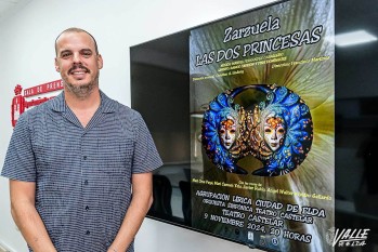 El edil de Cultura, Iñaki Pérez, ha presentado la obra | Nando Verdú. 