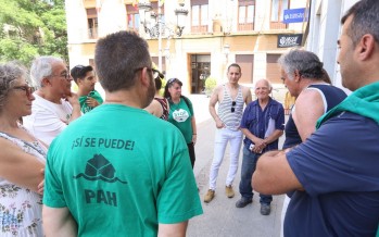 La PAH se reunirá mañana con la edil de Vivienda para que ponga una solución habitacional.