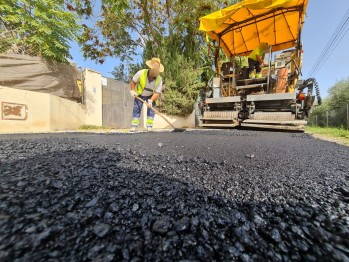Los trabajos se están llevando a cabo actualmente.