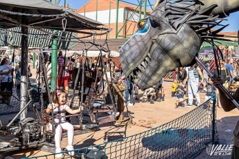 Durante el fin de semana los dinosaurios son los protagonistas en Petrer | Nando Verdú.