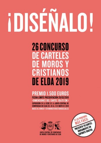 La Junta Central convoca el 26º Concurso de Carteles de Moros y Cristianos de Elda que elegirá un jurado