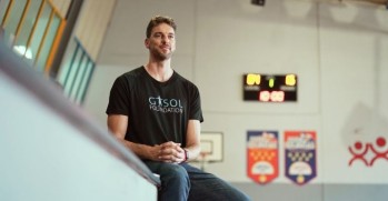 El jugador de baloncesto Pau Gasol | www.gasolfoundation.org.