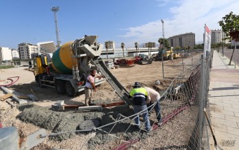 Las obras avanzan a buen ritmo y concluirán en diciembre.