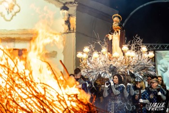 San Antón fue portado a hombros por los Cristianos | Nando Verdú.