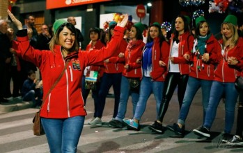 Los festeros derrochaban alegría y pasión por la fiesta | Jesús Cruces.