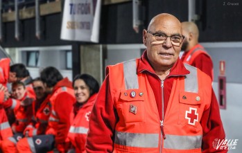 Lleva más de 50 años de voluntario en Cruz Roja. 