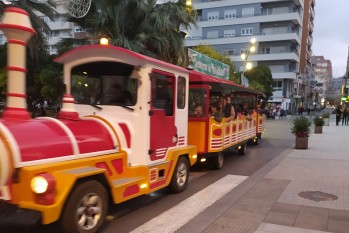 Esta es la última tarde del Tren de Navidad en Elda.