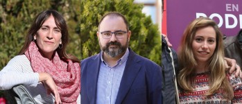 Cristina Rodríguez, Jesús Sellés y María Teresa Pérez.