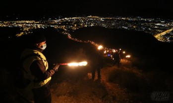 Imagen de archivo de la Bajada de Antorchas de Bolón | J.C.