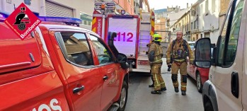 Los Bomberos han acudido rápidamente al lugar.