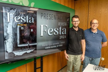 El edil de Cultura, Fernando Portillo, y el director del Museo Dámaso Navarro, Fernando Tendero, han anunciado el día de la presentación | Nando Verdú. 