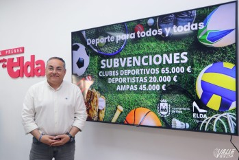 Enrique Quílez ha presentado las subvenciones | Marta Maestre.