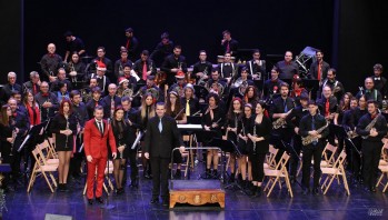 Imagen del concierto de la Santa Cecilia de 2019.