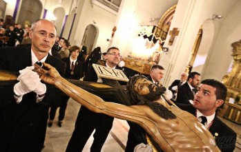 Juan Pascual Barceló, a la izquierda de la imagen.
