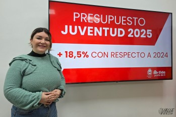 La edil ha presentado el presupuesto de Juventud | Valle de Elda.