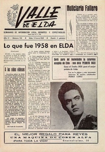 Número 0123 - 3 de enero de 1959